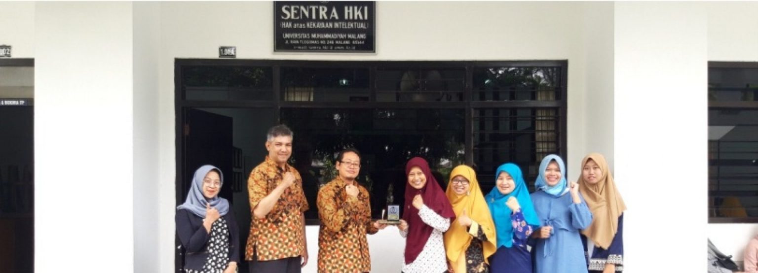 Studi Banding dengan Tim Sentra HKI Universitas Muhammadiyah Malang.